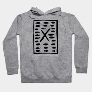 The letter X uppercase Hoodie